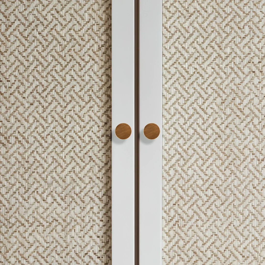 The Mantara B-0051 Oro knob is a modern brass knob in polished Gold perfect for doors, drawers, and cabinets.