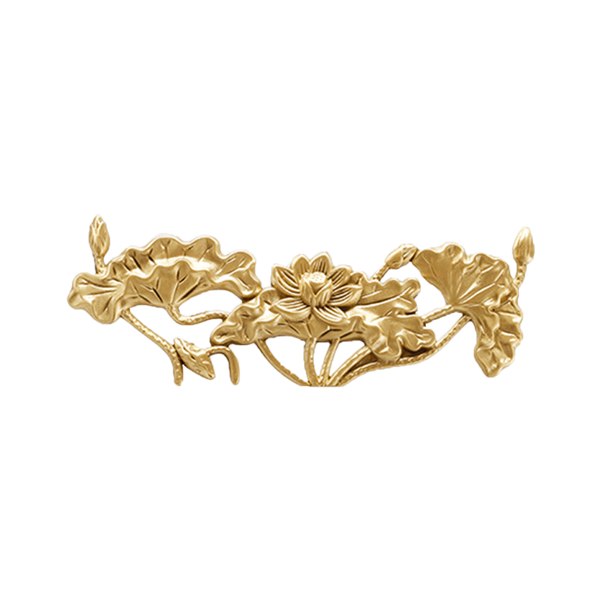 Lilly Knob Handles 165mm / Gold / Brass - M A N T A R A