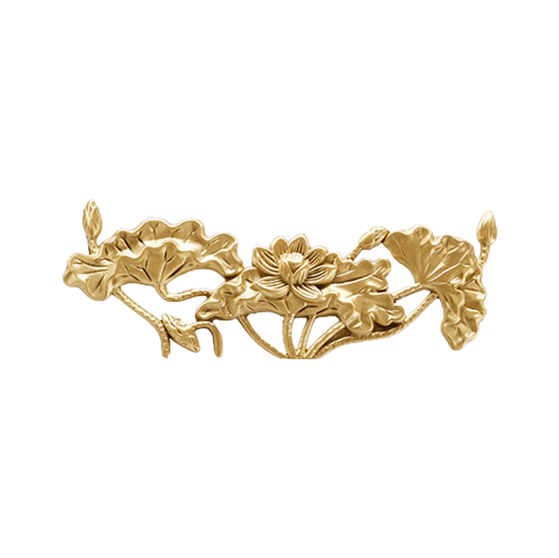 Mantara Lilly Knob B-0089 is a modern brass handle in gold, ideal for main doors, drawers, cabinets, and bedrooms.