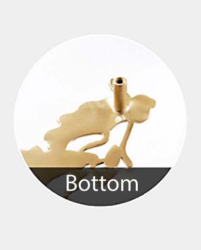 Mantara Lilly Knob B-0089 is a modern brass handle in gold, ideal for main doors, drawers, cabinets, and bedrooms.