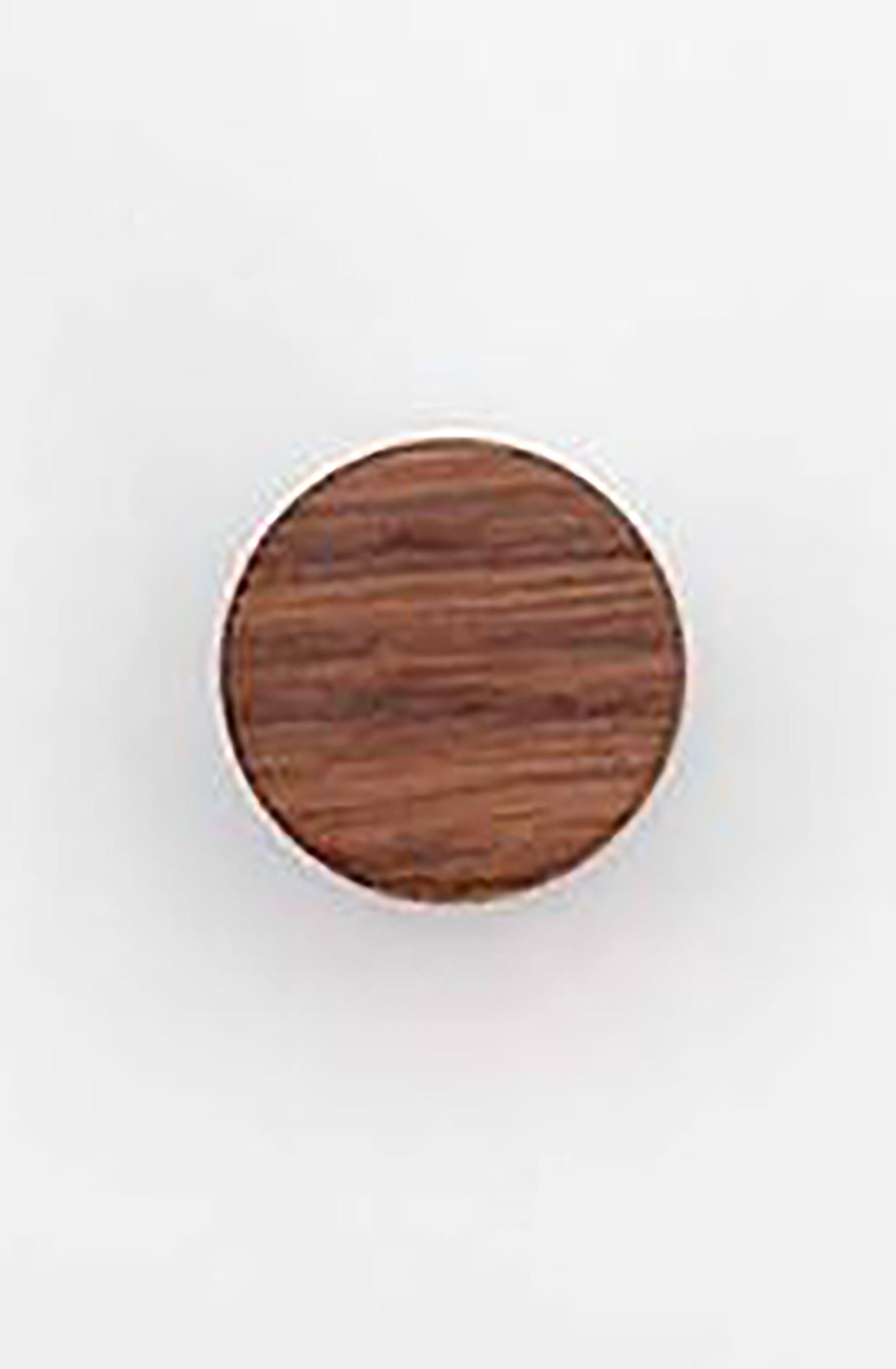 Lumber Knob Knob 18mm / Wood / Brown - M A N T A R A