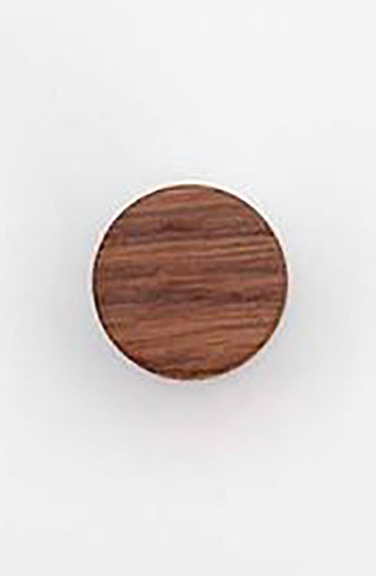 Lumber Knob Knob 18mm / Wood / Brown - M A N T A R A