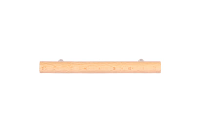 Mantara Madera Handle W-0052 is a modern beech wood handle, ideal for kitchen drawers, dresser drawers.