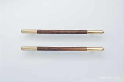 Mahogany Handle Handles 305mm / Brown / Wood - M A N T A R A