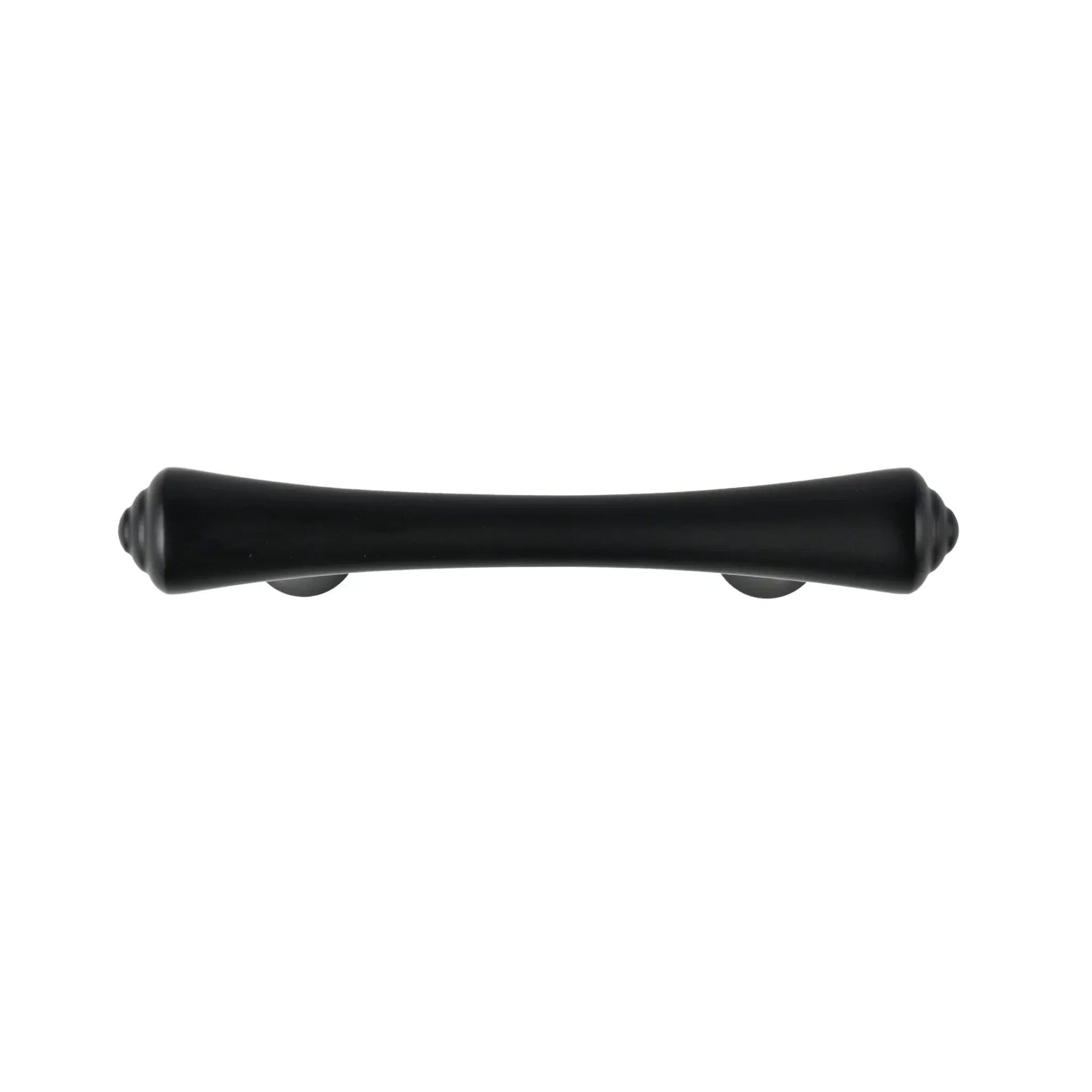 Mantara Raphael Handle B-0068 is a modern brushed brass handle in black, ideal for kitchens, drawers, and wardrobes.