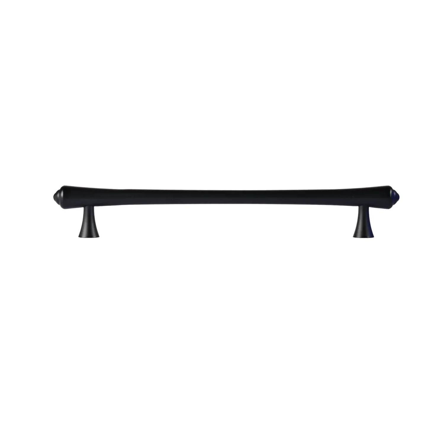 Mantara Raphael Handle B-0068 is a modern brushed brass handle in black, ideal for kitchens, drawers, and wardrobes.