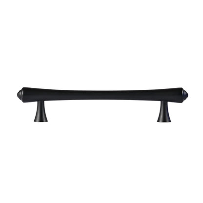 Mantara Raphael Handle B-0068 is a modern brushed brass handle in black, ideal for kitchens, drawers, and wardrobes.