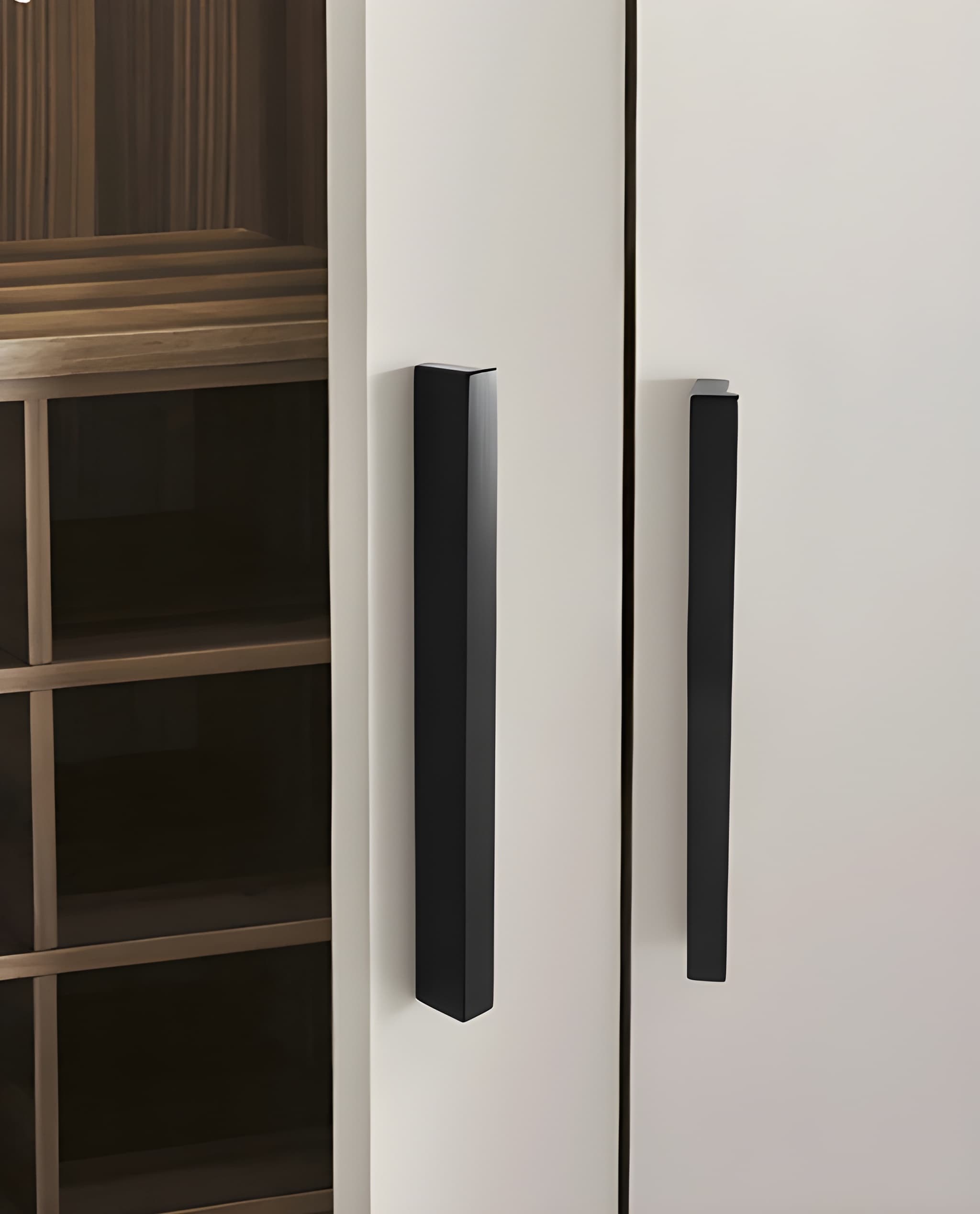 MANTARA B-0077-Dis Handle Handles 800mm / Black / Brass - M A N T A R A