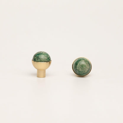 Mantara C-0006 Dis Knob Knob 26mm / Brown / Crystal - M A N T A R A
