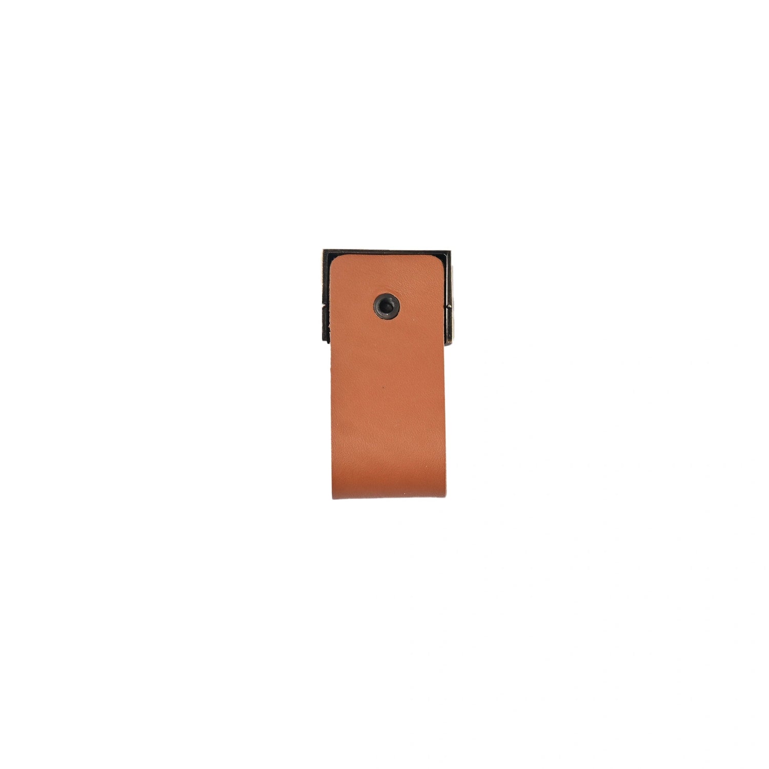 The Mantara L-0015 is a modern crystal handle in brown, ideal for kitchen drawers and dressers.