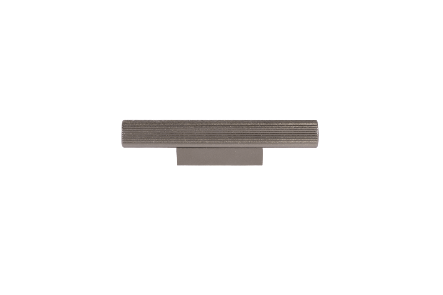 Mara handle AL-0012, grey aluminum, L90mm CC32mm, brushed finish, for wardrobes &amp; cabinets by Mantara