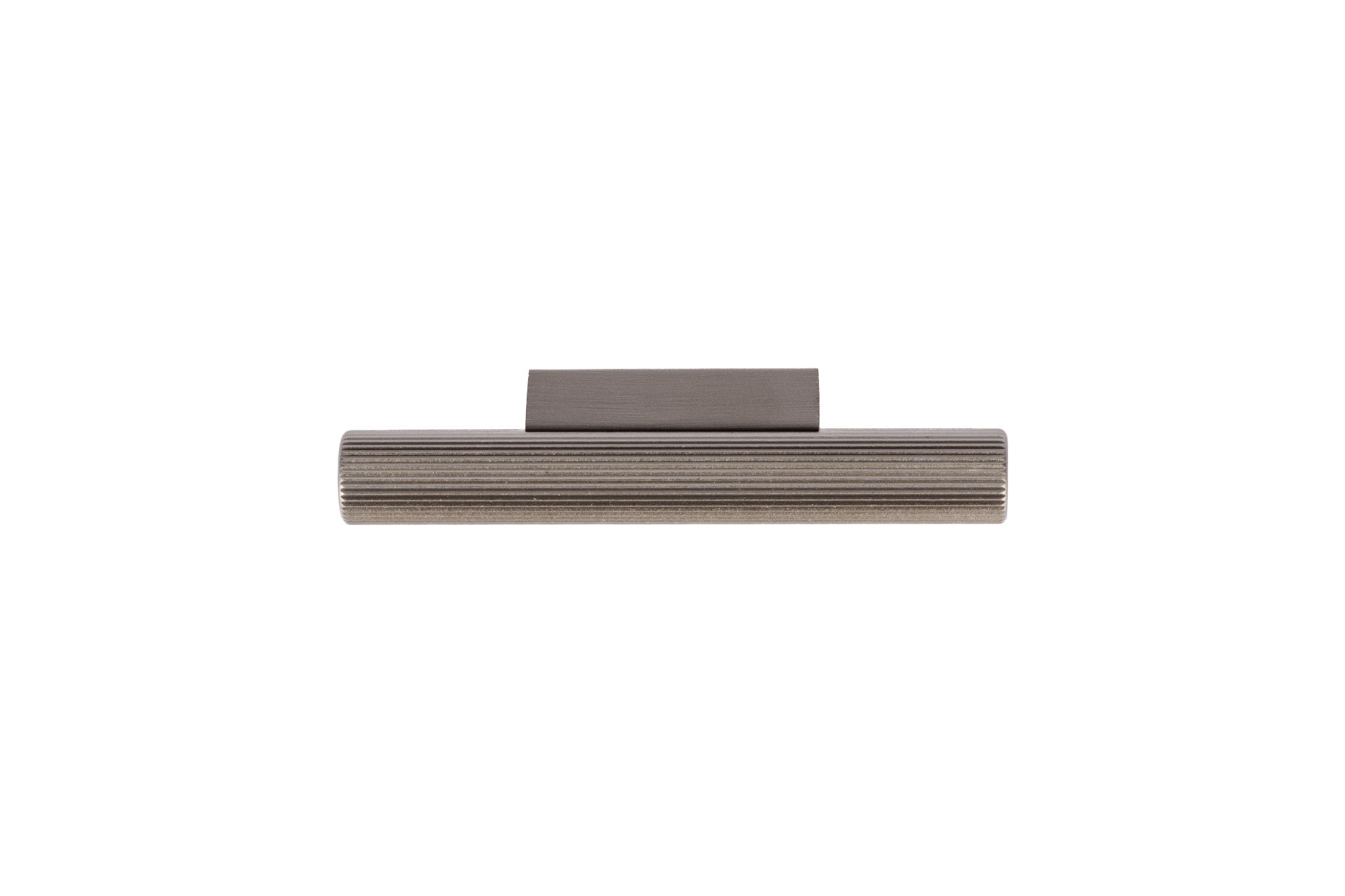 Mara handle AL-0012, grey aluminum, L90mm CC32mm, brushed finish, for wardrobes &amp; cabinets by Mantara