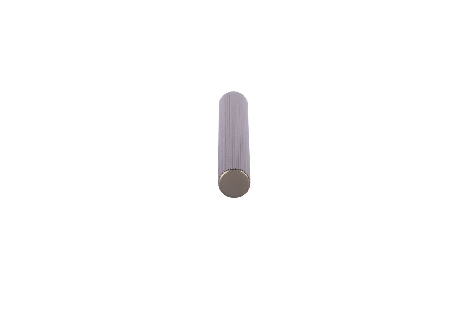 The Mantara AL-0012 Mara Handle is a modern aluminum handle in grey with a brushed finish, ideal for kitchens and drawers.