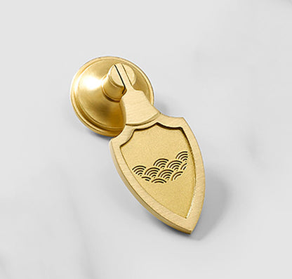 Marina Drop Knob Knob 29mm / Gold / Brass - M A N T A R A