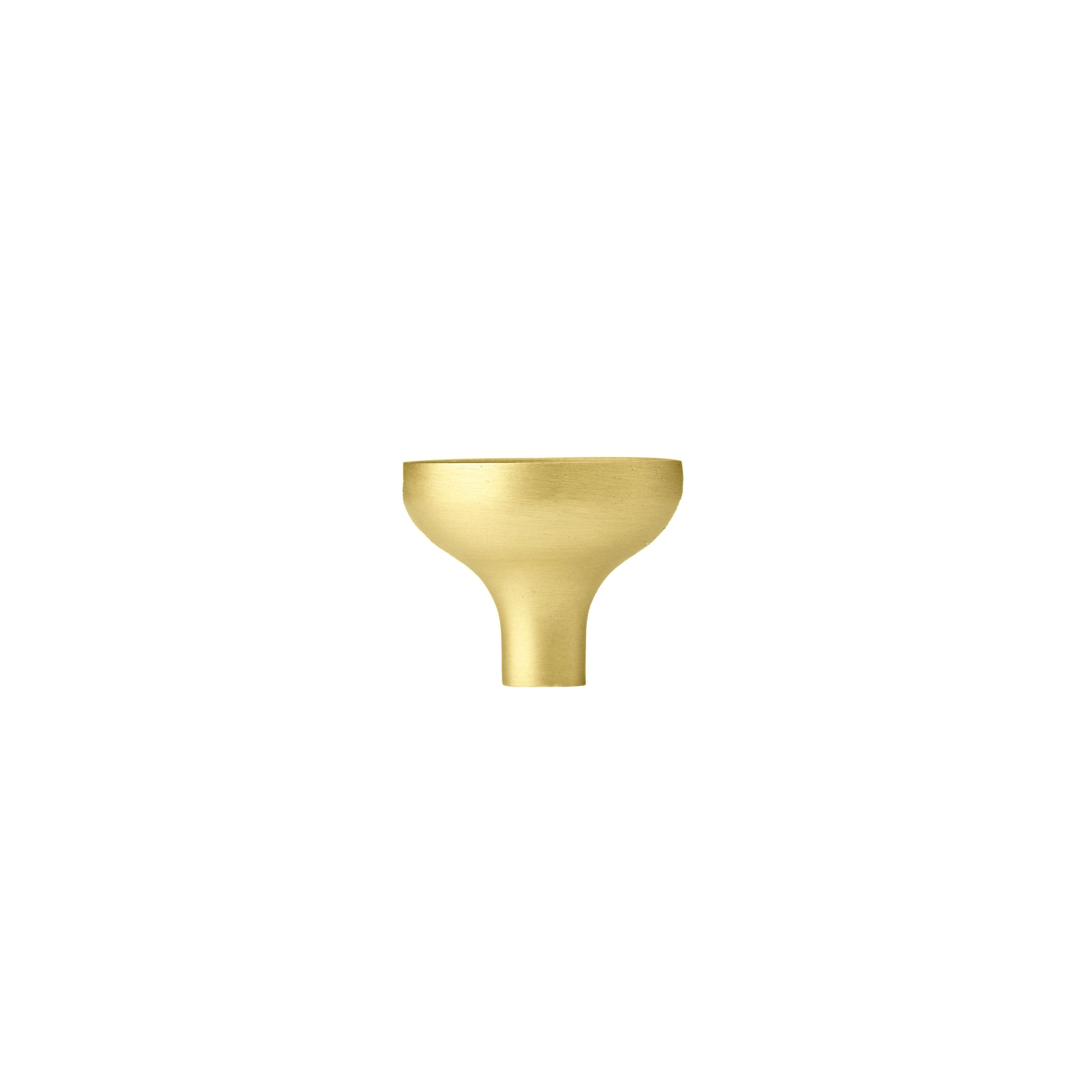 Marina Knob Knob 26mm / Gold / Brass - M A N T A R A