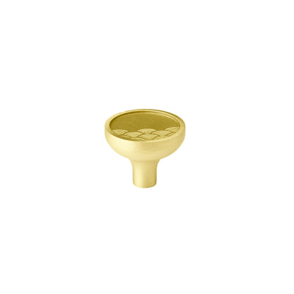 Marina Knob Knob 26mm / Gold / Brass - M A N T A R A