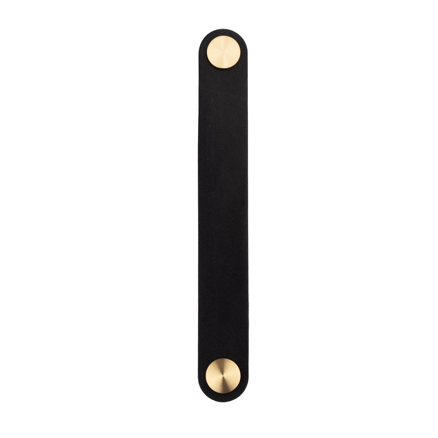 Maverick Handle Handles 200mm / Black / Leather - M A N T A R A