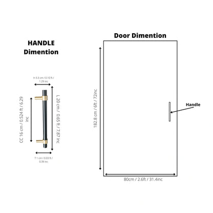 Mantara Mirabella Handle B-0056 is a modern brushed black handle, ideal for cabinets, wardrobes, and kitchens.