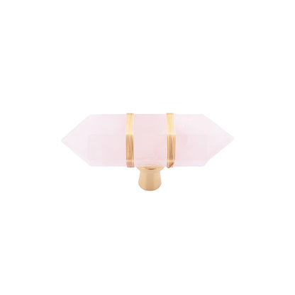 Mystic Handle Knob 60mm / White (Long Stem) / Crystal - M A N T A R A