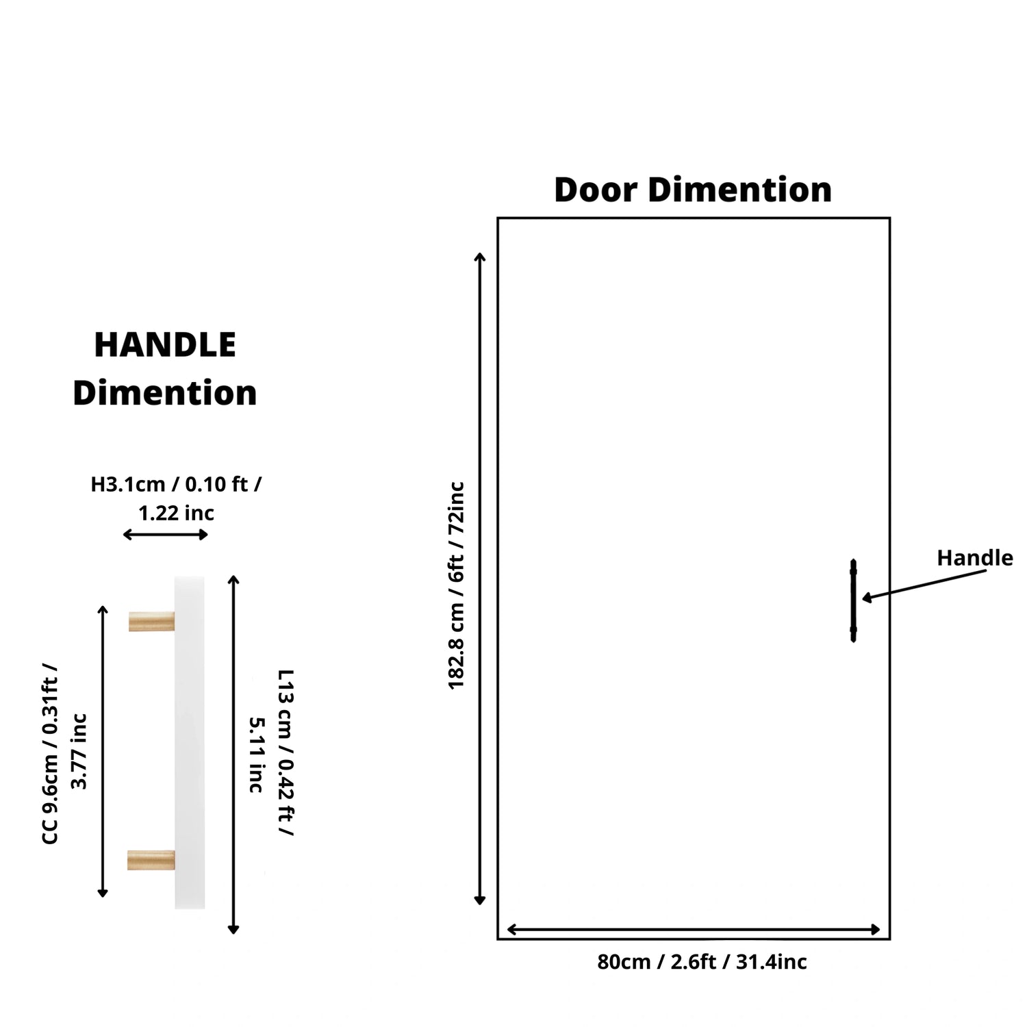 Mantara Noir Handle M-0012 is a modern marble &amp; brass handle in white, ideal for kitchen, drawers &amp; cabinets.