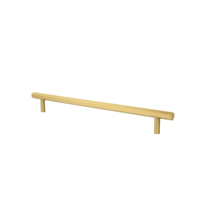 The Mantara B-0052 Oblivion T-Bar Handle is a modern solid brass handle in matte black, gold, and bronze, ideal for cabinets, kitchens, bedrooms, and drawers.