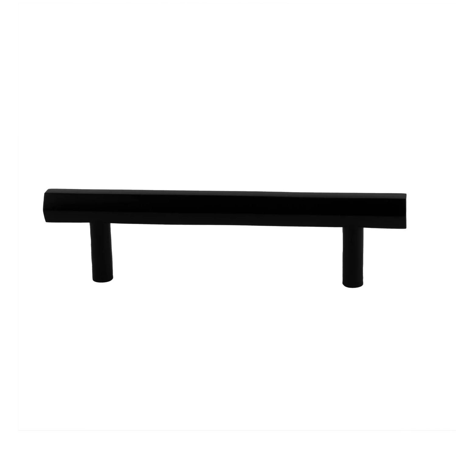 The Mantara B-0052 Oblivion T-Bar Handle is a modern solid brass handle in matte black, gold, and bronze, ideal for cabinets, kitchens, bedrooms, and drawers.