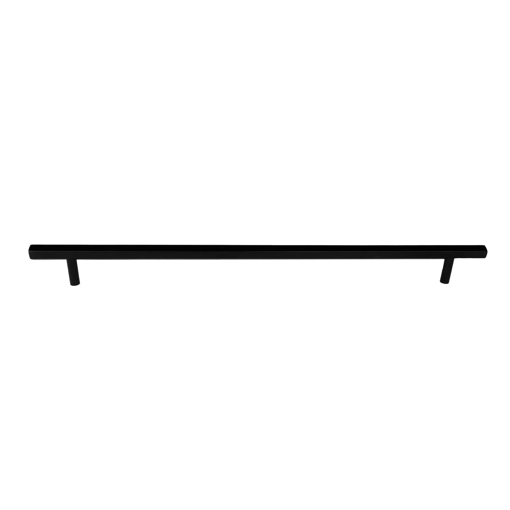 The Mantara B-0052 Oblivion T-Bar Handle is a modern solid brass handle in matte black, gold, and bronze, ideal for cabinets, kitchens, bedrooms, and drawers.