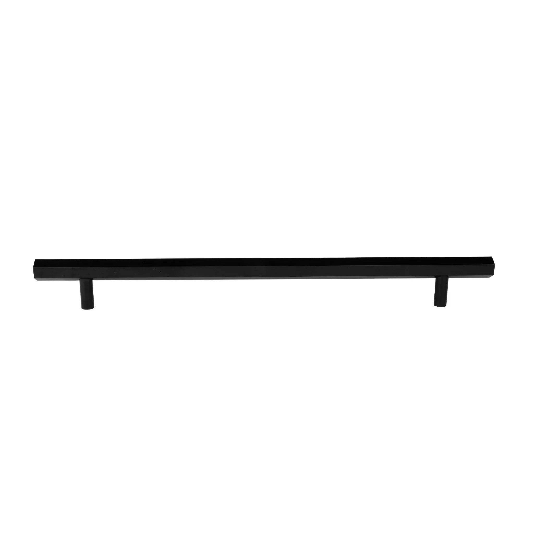 The Mantara B-0052 Oblivion T-Bar Handle is a modern solid brass handle in matte black, gold, and bronze, ideal for cabinets, kitchens, bedrooms, and drawers.