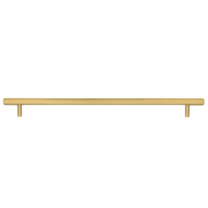 B-0052 Oblivion solid brass cabinet pull handle, polished gold, sizes 140mm &amp; 270mm (CC 96mm &amp; 224mm), for kitchen drawers &amp; wardrobes by Mantara