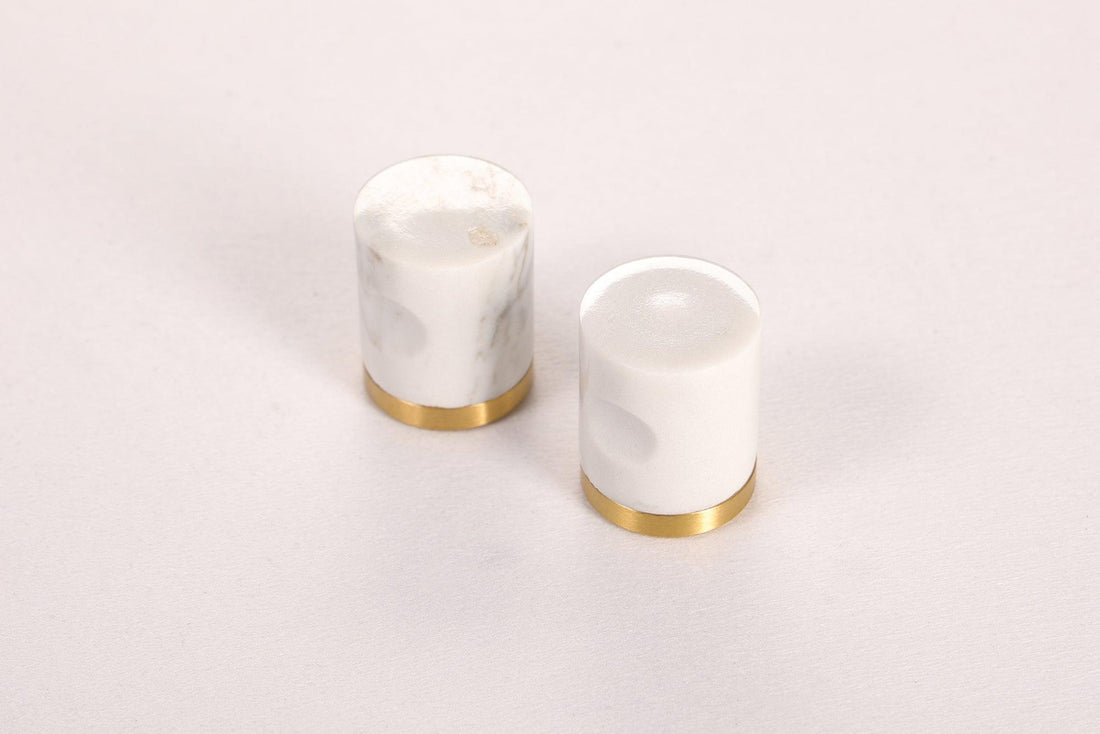 Onyx Knob Knob 40mm / Black / Marble - M A N T A R A