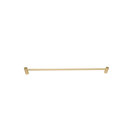 Mantara Marula Handle SKU B-0081 is a modern solid brass handle in polished gold for wardrobes and cabinets.