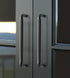 The Mantara AL-0001 Ornate Knurled Knob is a modern aluminum alloy knob in grey matte finish, ideal for doors and cabinets.