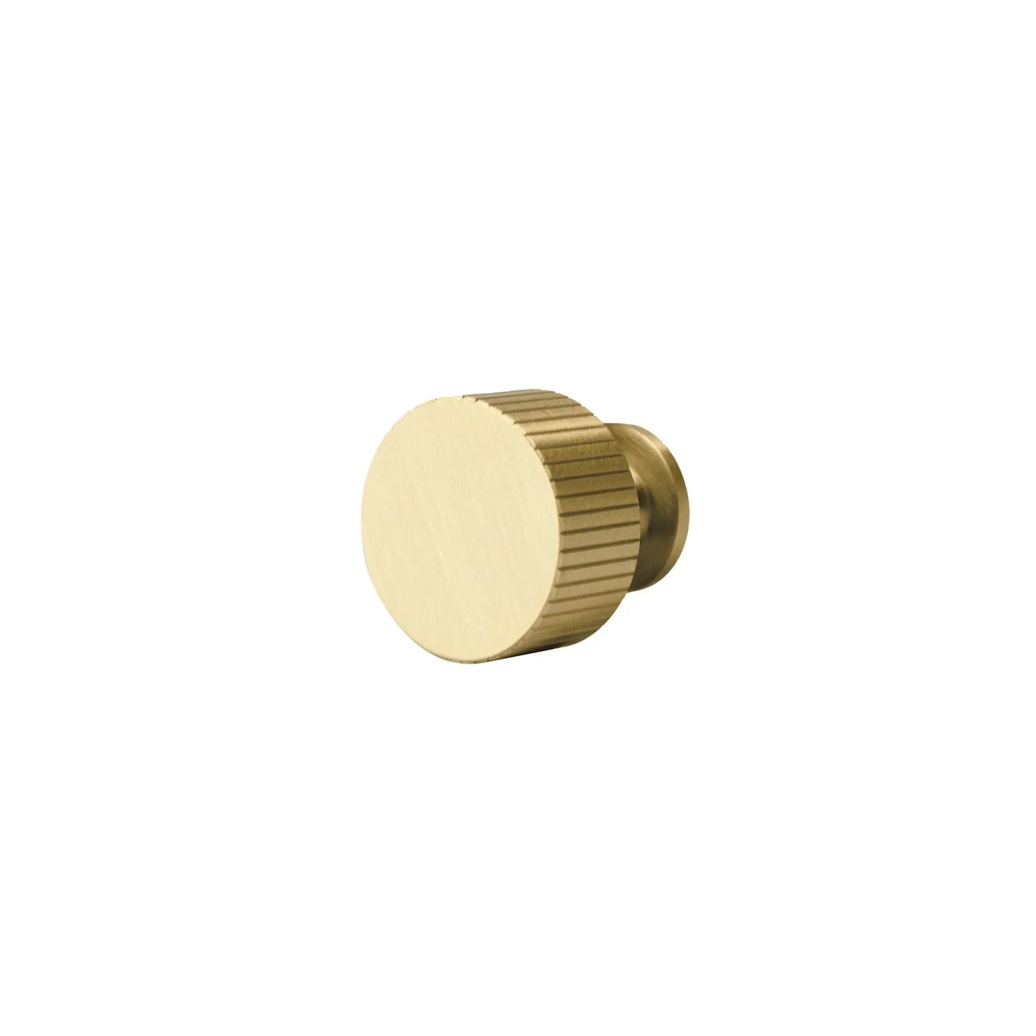 The Mantara B-0051 Oro Knob is a modern brass knob in polished gold and bronze, perfect for doors, drawers, and cabinets.