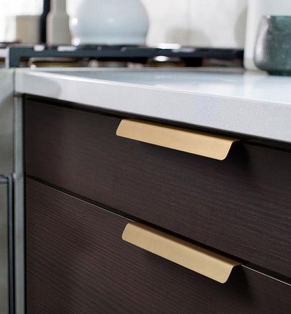 Panel Handle Handles 116mm / Gold / Brass - M A N T A R A