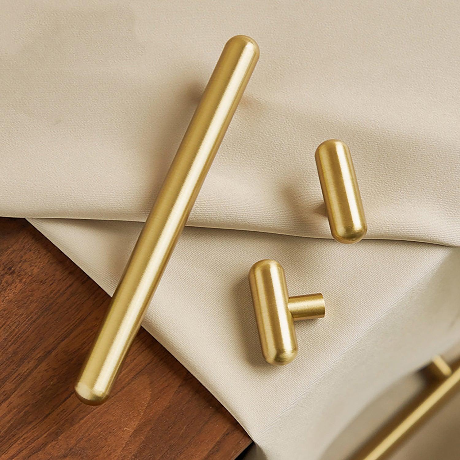 Pantheon Handle Handles 35mm / Gold / Brass - M A N T A R A