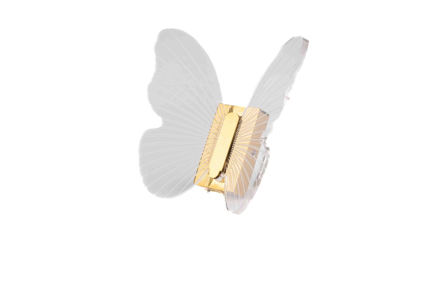 Mantara Papillon Hook Z-0031 is a modern white hook made of zinc alloy and acrylic with a matte finish, ideal for kitchen and dresser drawers.