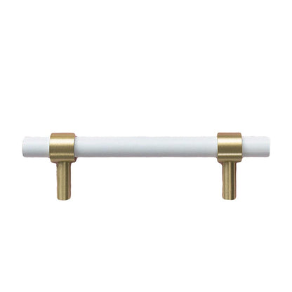 Pastel T Bar Handle Handles 170mm / White / Wood - M A N T A R A