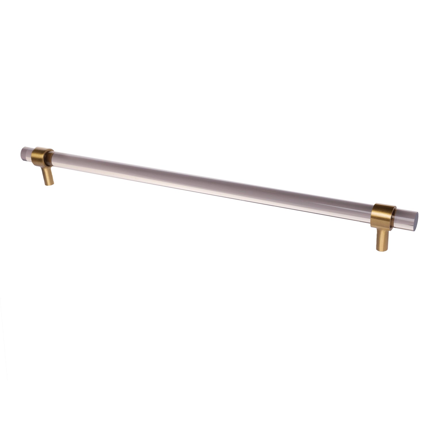 Petra V Handle Handles 300mm / Grey / Acrylic - M A N T A R A