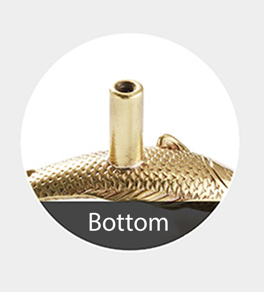 Pieces Knob Knob 72mm / Gold / Brass - M A N T A R A