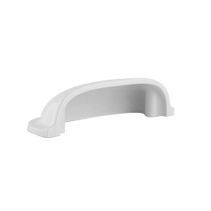 Portico Pull Knob Handles 88mm / White / Zinc Alloy - M A N T A R A