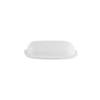 Portico Pull Knob Handles 88mm / White / Zinc Alloy - M A N T A R A