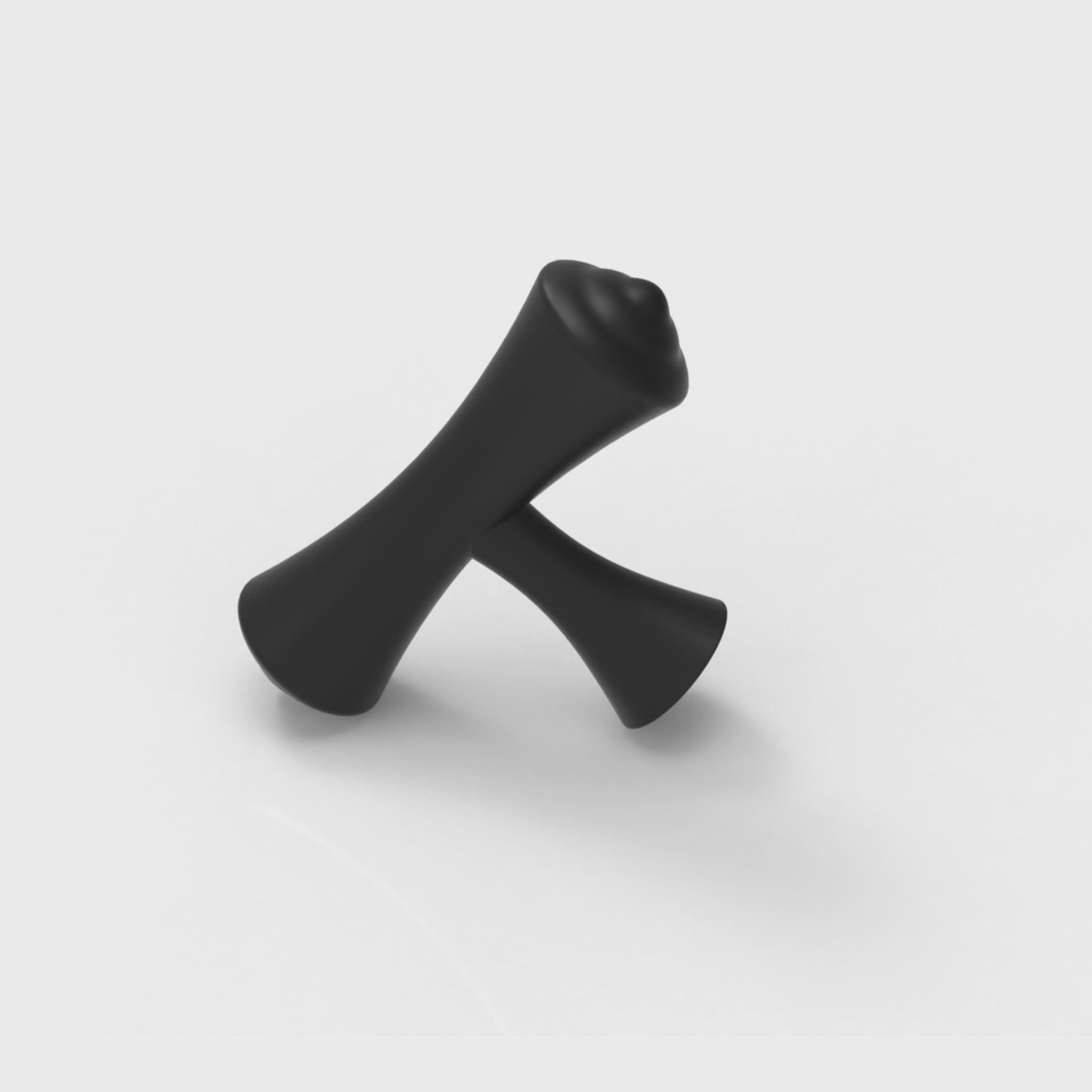 Mantara Raphael Handle B-0068 is a modern brushed brass handle in black, ideal for kitchens, drawers, and wardrobes.