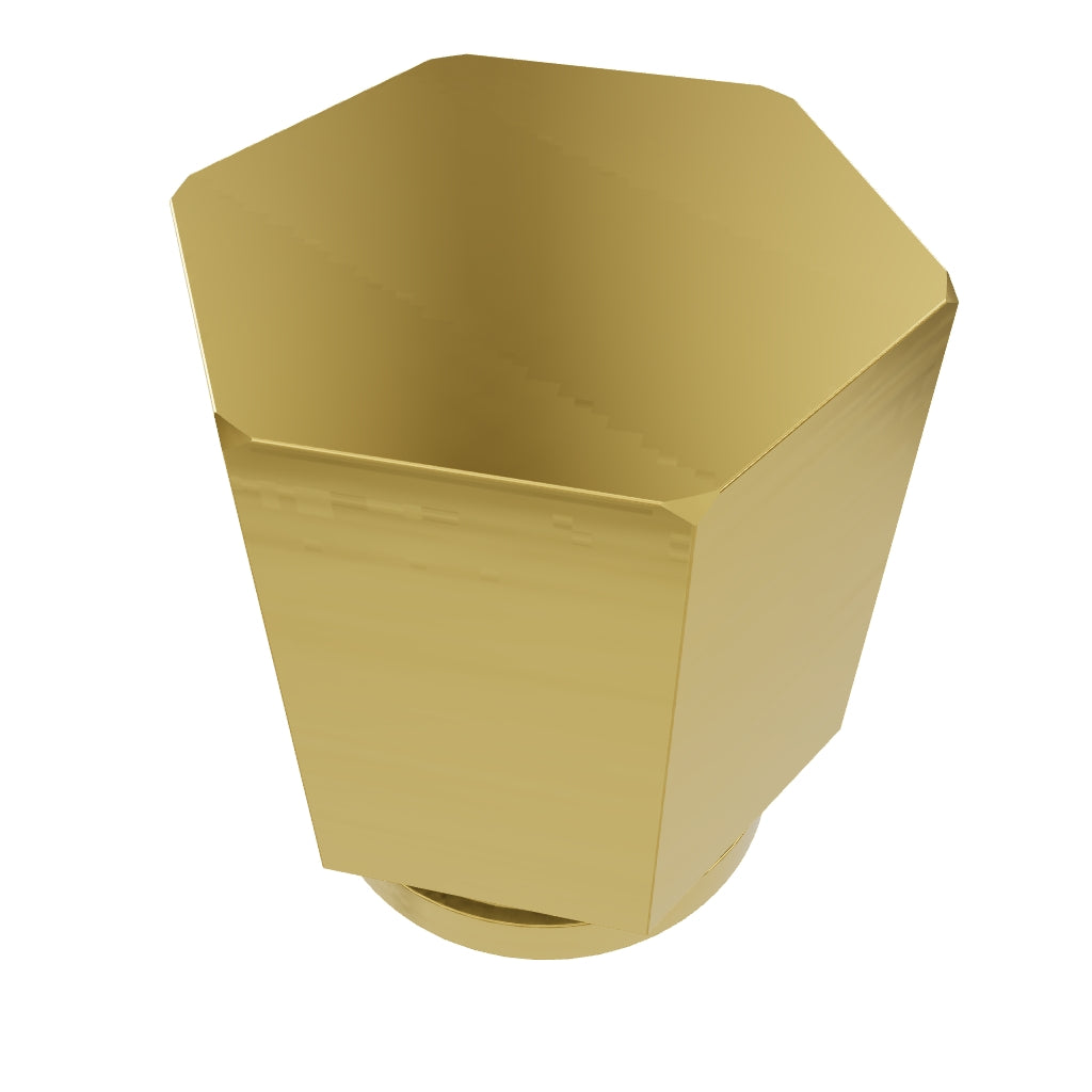 Mantara Brooklyn Handle B-0059 is a modern brushed brass knob and, ideal for cabinets, wardrobes, and kitchens.