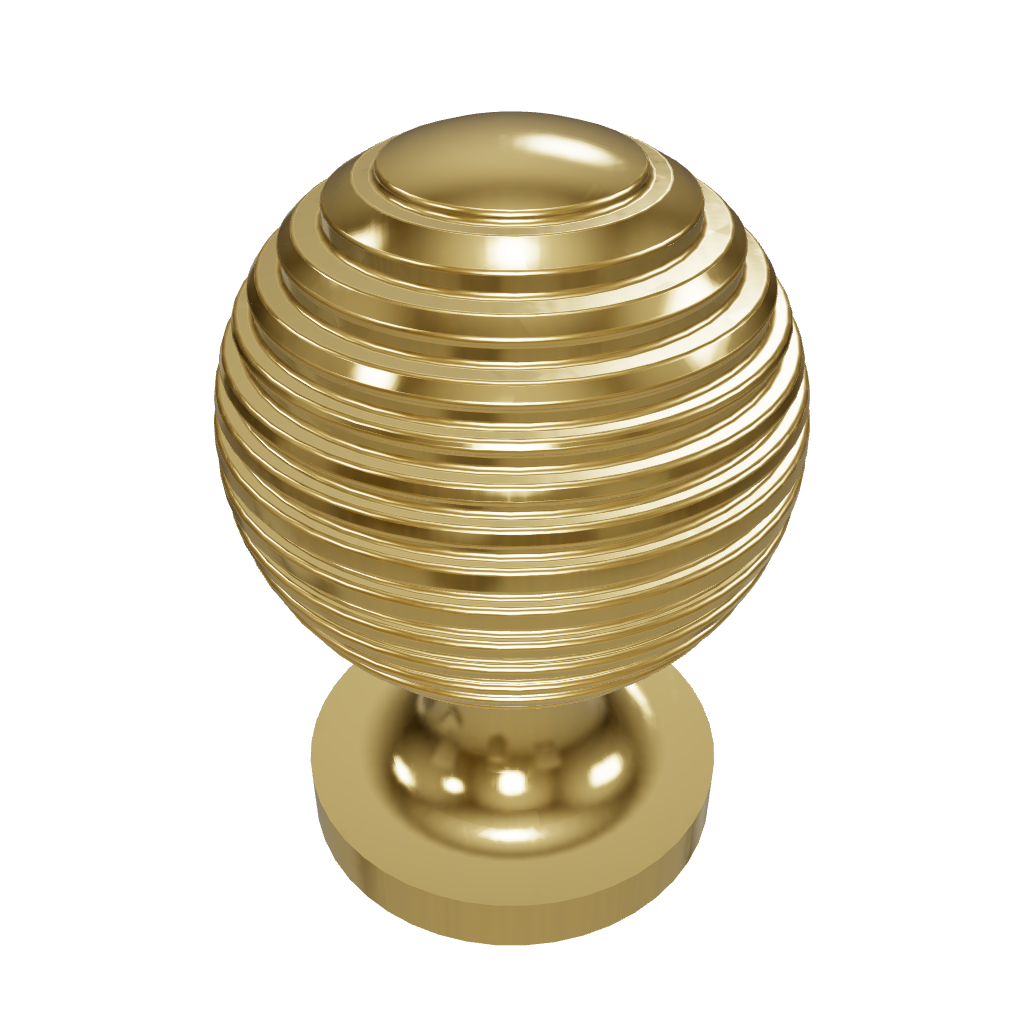 Made from high-grade brass with a brushed finish Brass knob, black knob, luxury hardware knob.  Mantara, Astral Knob, B-0002