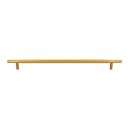 Mantara Pisa Knob B-0060 is a modern brushed brass handle in gold, ideal for wardrobes, cabinets, and main doors.