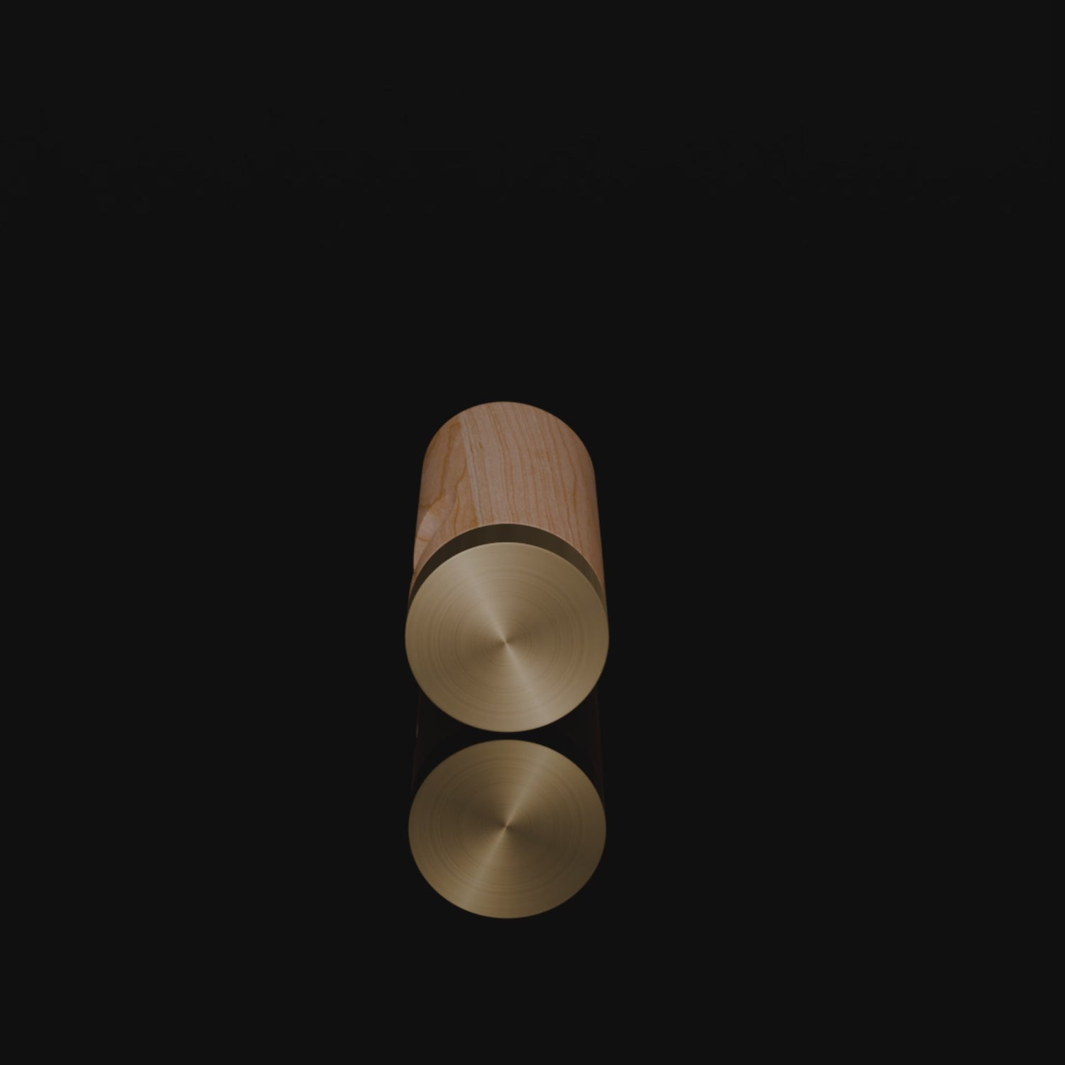 Mantara Flair Hook W-0013 is a natural wood &amp; brass wall hook in beige with polished finish, ideal for all rooms.