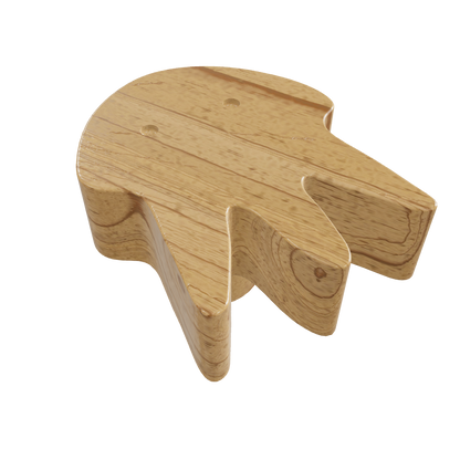 Squid Wooden Knob