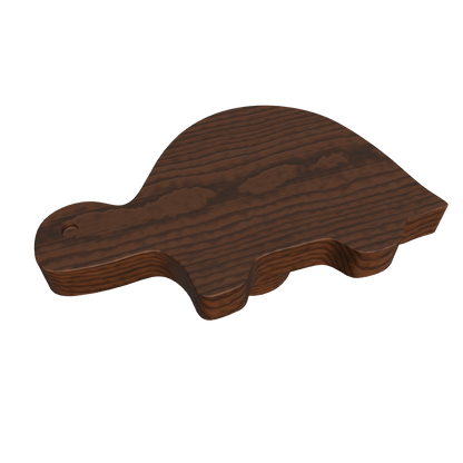 Mantara Turtle Knob  W-0024 is a modern  walnut wooden knob/hook, ideal for kids’ rooms, drawers, and wardrobes.