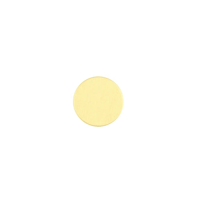Regal knob B-0004,  gold brass, Dia25mm H20mm, brushed finish, for wardrobes &amp; kitchens by Mantara