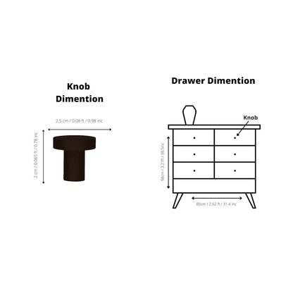 Knob_drawer knob_Pull_Brass